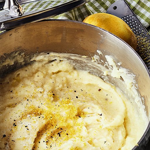 Puréed Potatoes with Lemon